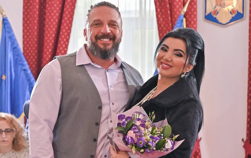 George Restivan și Adriana Bahmuțeanu 