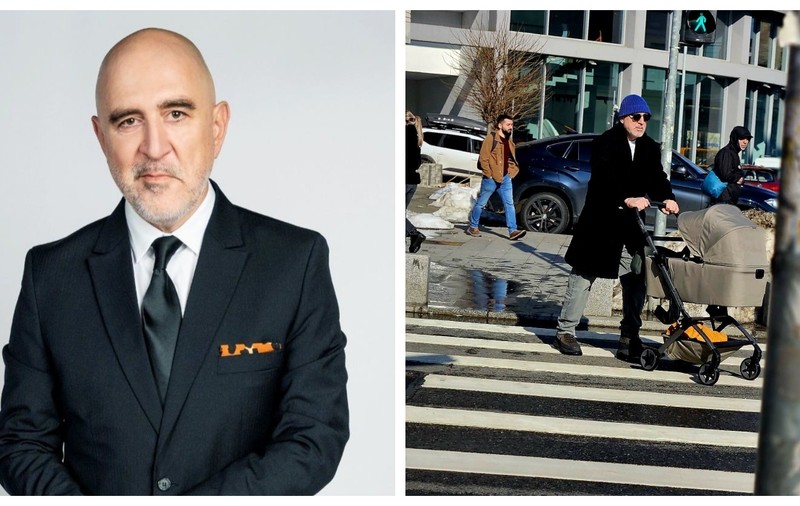 Prima imagine cu bebelușul lui Răzvan Exarhu. Realizatorul radio a devenit tată la 56 de ani. „Cum se spune, faceți o propoziție cu Candoare!”