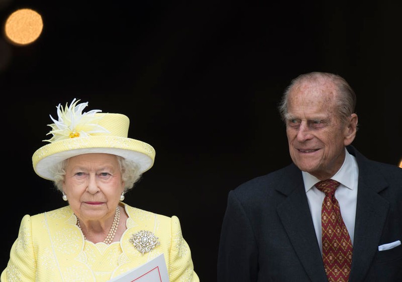 Regina Elisabeta a II-a și prințul Philip.