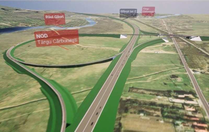 2.000.000.000 de lei pentru 19 km din drumul rapid Craiova - Târgu Jiu: gata în maximum 34 de luni