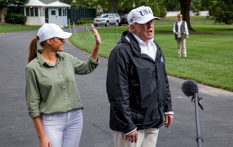 Donald Trump, vizită în Florida afectată de uraganul Irma