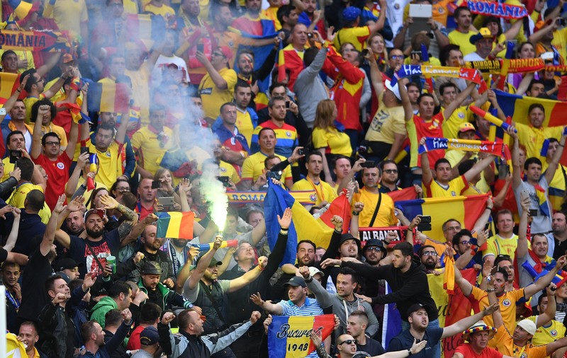 România-Albania 0-1. Cele două federații, vizate de proceduri disciplinare din cauza suporterilor