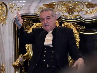 Gigi Becali este nemulțumit că nu mai are jucători la națională FOTO: Razvan Pasarica/SPORT PICTURES