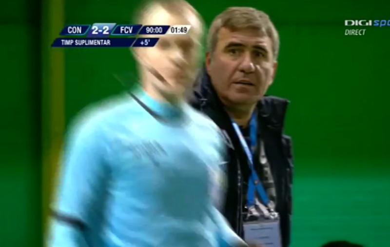 Liga 1. Chiajna - Viitorul 2-2. ^”Rezerva” Pena i-a scos două puncte din buzunar lui Hagi! ”Regele”, fiert pe arbitri. A făcut pace cu Rednic