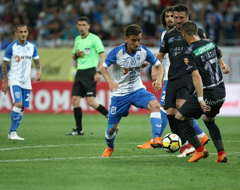 LIVEBLOG Finala Cupei României la fotbal, CSU Craiova - Hermannstadt 2-0. Goluri pentru Gustavo și Mitriță. Primul trofeu pentru noua echipă a Craiovei | GALERIE FOTO