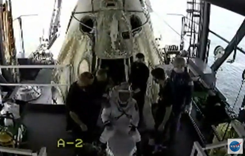 Astronauţii vor fi supuşi unor controale medicale (foto captură video NASA)
