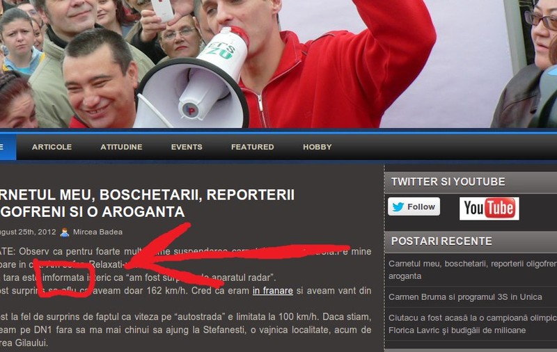 Mircea Badea a COMIS-O pe BLOG! Vezi greșeala care l-a aruncat în ”gura presei”! 