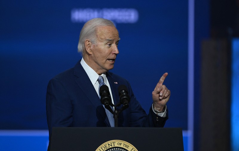 „Sincer, nu ştie despre ce naiba vorbeşte". Joe Biden îl ironizează pe Trump, după ce acesta a spus că va fi „dictator doar în prima zi de mandat" | VIDEO