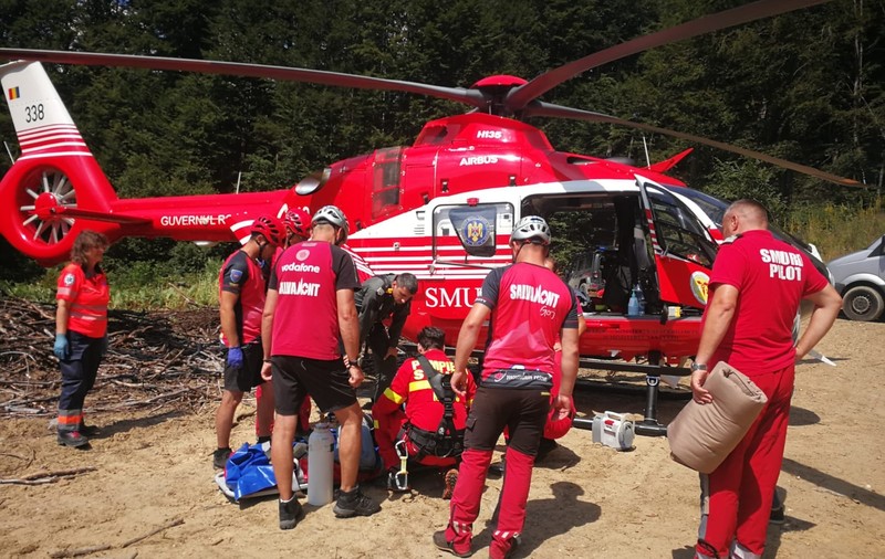 Copil mușcat de viperă în Masivul Godeanu, în apropiere de Herculane. Elicopter SMURD trimis la fața locului