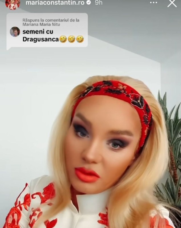 Reacția Mariei Constantin după ce un fan i-a zis că seamănă cu Bianca Drăgușanu: „Nu uitați vârsta pe care o are, 42 sau 43 de ani”