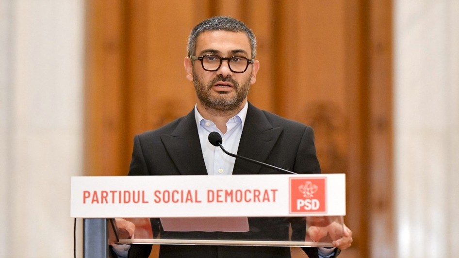 Florin Manole este propunerea PSD pentru Ministerul Muncii în Guvernul Luca Niculescu. Foto: Hepta