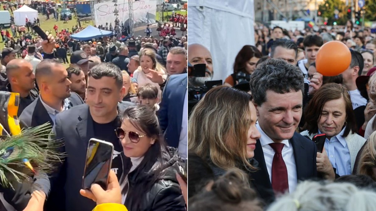 Colaj George Simion si Nicusor Dan printre sustinatori