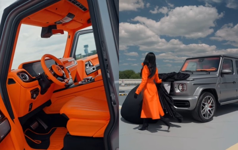 Imagini cu noua mașină a Adelinei Pestrițu. Și-a cumpărat un Mercedes G Class, bolid care valorează peste 200.000 de euro