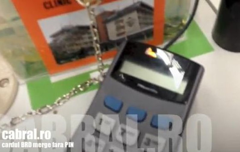 Cardul lui Cabral merge şi fără PIN. E posibil ca şi al tău să funcţioneze la fel! | VIDEO