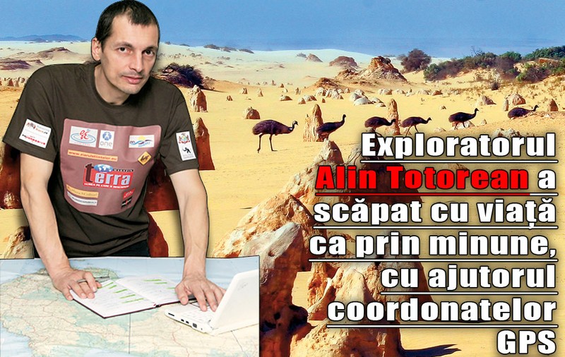 Salvat prin telefon  din deşert