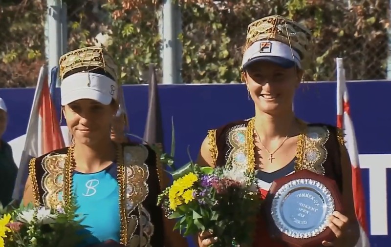 Finala probei de dublu a turneului de tenis de la Tașkent. Irina Begu și Raluca Olaru au ratat trofeul | VIDEO