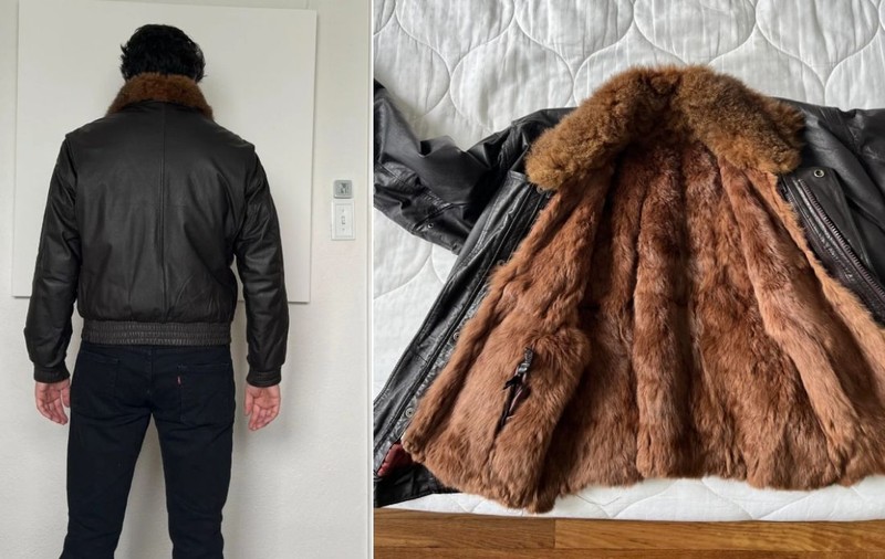 Un bărbat a cumpărat o geacă de piele second-hand și a găsit un buzunar secret în care erau 400 de dolari