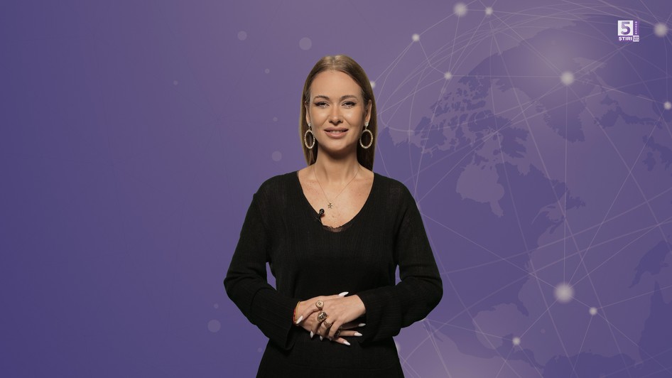 Denisa Macovei prezintă rubrica 5 Știri monden by Libertatea