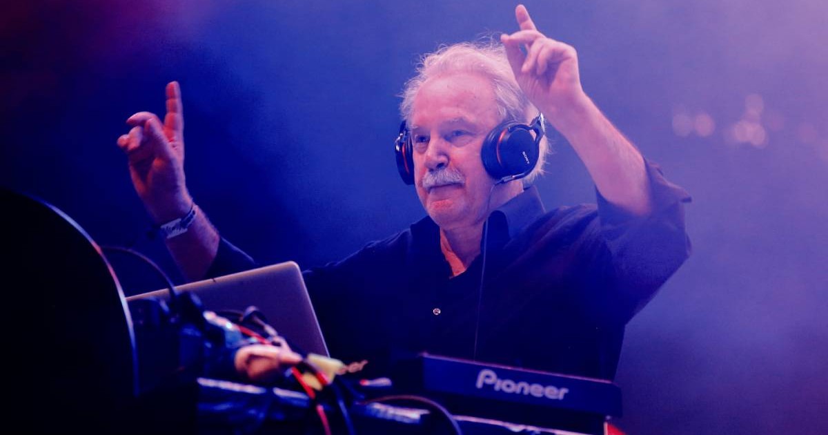 Fondatorul pionierului muzicii disco și electronice, Giorgio Moroder, își interpretează hiturile la Festivalul MELT pe 18 iulie 2015, în Ferropolis
