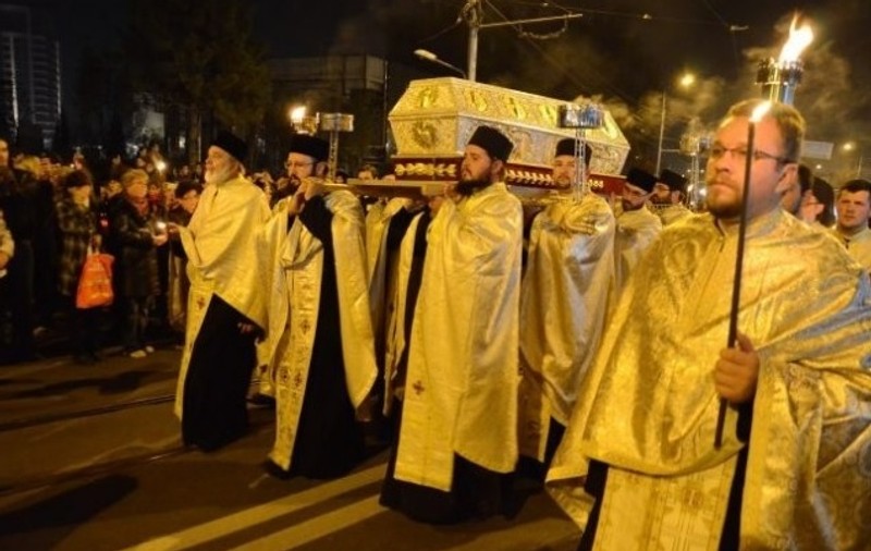 Moaștele Sfântului Cuvios Neofit Zăvorâtul au ajuns miercuri la Iași