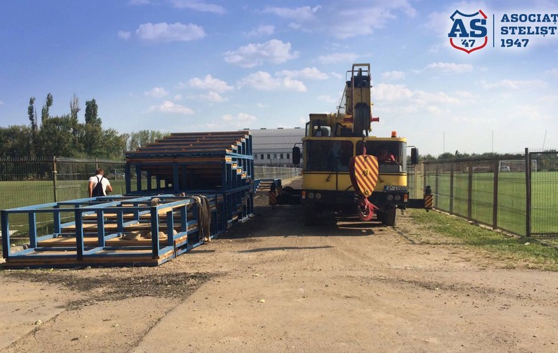 Se ridică noul stadion din Ghencea. Aici va evolua CSA Steaua. Suma pe care o vor primi din vânzarea de abonamente