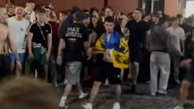 Bătaie între români și ucraineni veniți pentru concertul lui Max Korzh, în Centrul Vechi din București