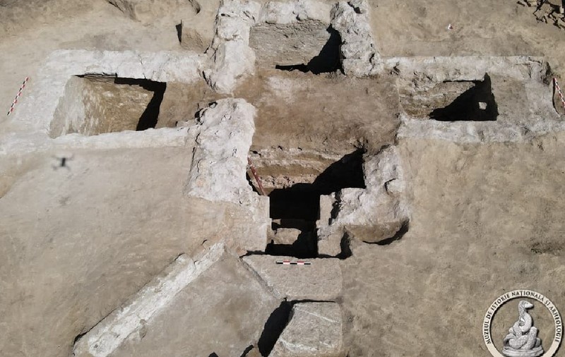 Descoperire din secolul al IV-lea la Constanța: un complex funerar cu arhitectură rară a fost dezvăluit de săpături arheologice
