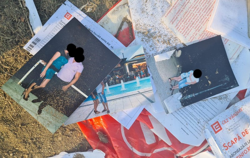 Craioveni amendaţi pentru depozitarea de gunoi pe domeniul public, identificaţi după fotografiile de vacanță lăsate printre resturi