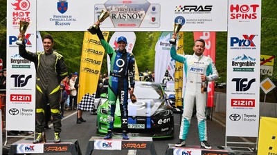 Dominic Marcu pilto romania castiga la coasta cu model electric