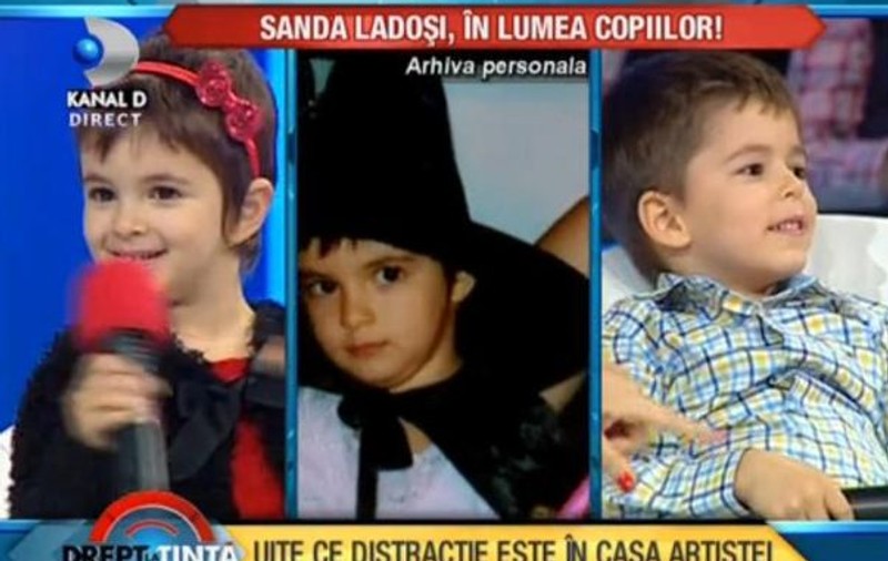 Ce copii frumoşi are Sanda Ladoşi!