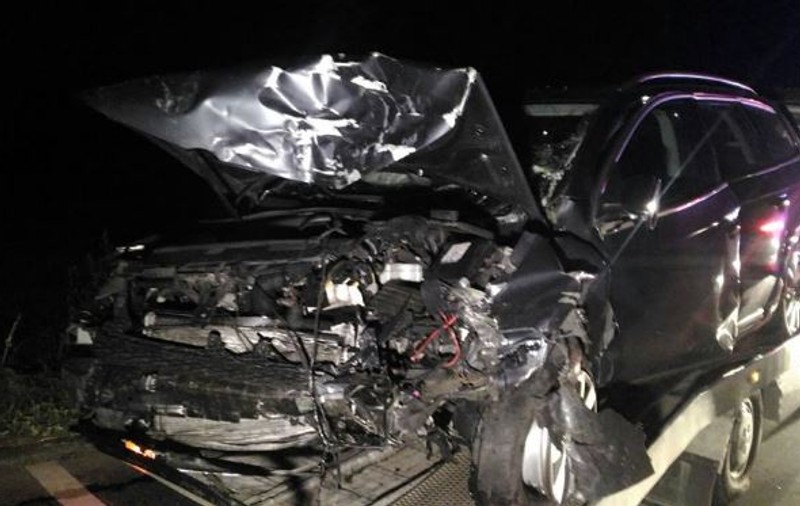Cinci oameni, răniți într-un accident în județul Vrancea. Mașina Poliției a intrat într-un șanț, în drum spre eveniment