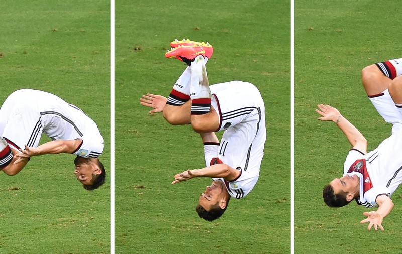 Recordul l-a egalat şi apoi s-a dat peste cap! Klose a făcut spectacol după ce a înscris golul 15 la CM