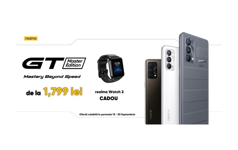 realme lansează în România modelul GT Master Edition