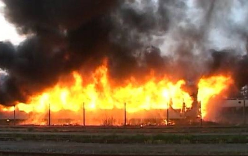 INCENDIU PUTERNIC în Gara de Nord din Timişoara! Un om a fost găsit carbonizat! FOTO