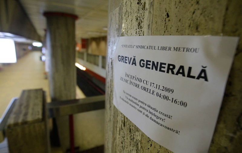 Metroul ar putea intra din nou în grevă de săptămâna viitoare