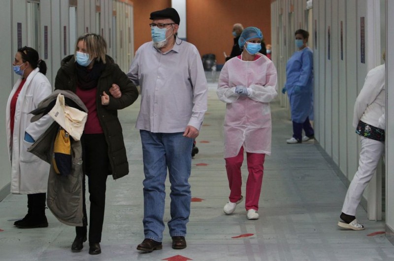 Centrul de vaccinare de la Romexpo