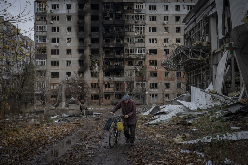 Orașul Avdiivka, regiunea Donetsk, octombrie 2023 / Profimedia