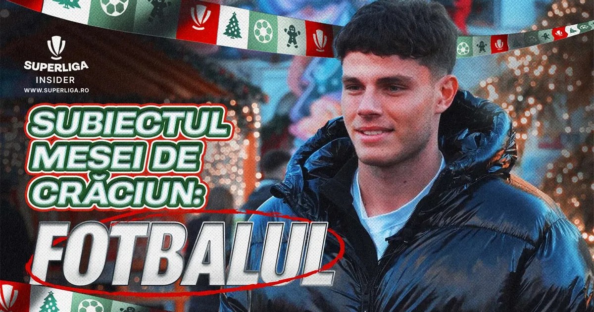 Atanas Trinca. Subiectul mesei de Craciun: Fotbalul