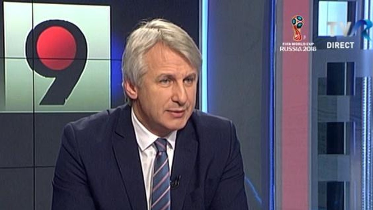 Eugen Teodorovici, despre acuzaţiile lui Ilan Laufer. Eugen Teodorovici, în studioul TVR (Foto arhivă)