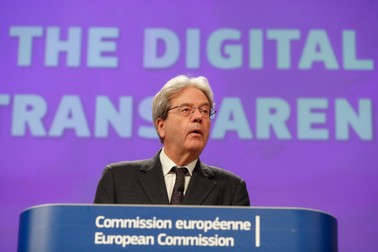 Comisarul european al Economiei, italianul Paolo Gentiloni Foto: EPA