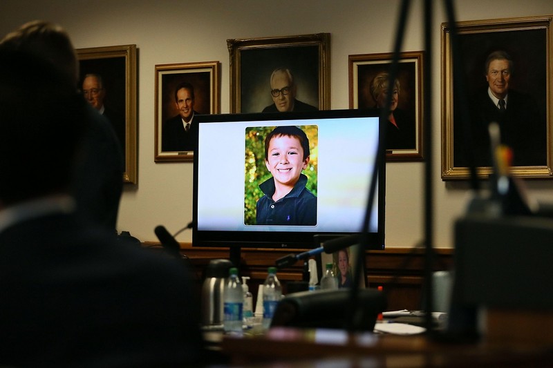 Jesse Lewis, 6 ani, a murit împușcat în atacul de la Sandy Hook. Foto: Profimedia Images