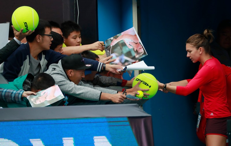 Simona Halep, în topul jucătoarelor cu cei mai mulți urmăritori pe rețelele de socializare