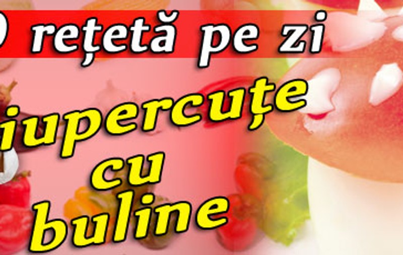 O reţetă pe zi / Ciupercuţe cu buline