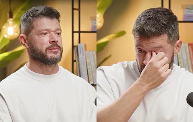 Victor Slav, în lacrimi în fața lui Bogdan Vlădău. Ce l-a făcut pe fostul soț al Biancăi Drăgușanu să plângă