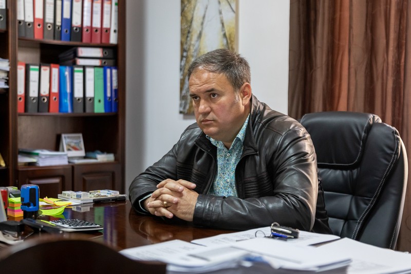 Ion Alin Dumbravă, actualul primar. Foto: Eli Driu / Libertatea