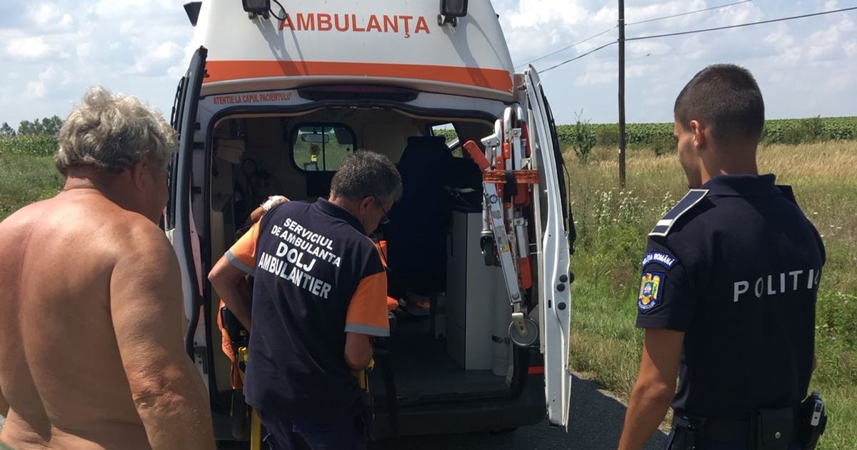 Un bărbat din Dolj a fost băgat în spital de propriul cal