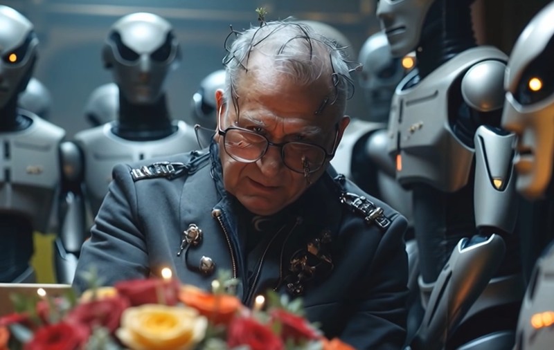 Ion Iliescu și clipul din 2099 care a devenit viral. „Nu cred că o să mai fiu pe aici încă 200 de ani, dar cine știe?”. VIDEO