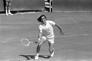 Imbecabil! Așa se prezenta Ilie Năstase pe terenul de tenis/Arhiva GSP