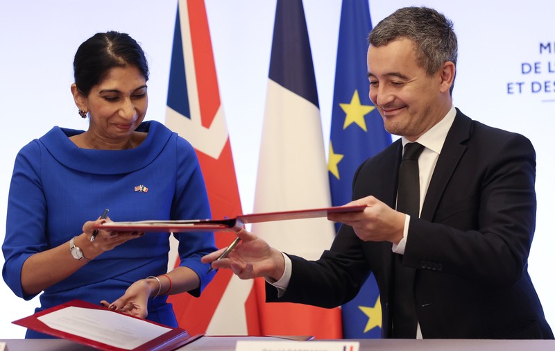 Mai multe nave vor patrula în Canalul Mânecii, după ce Marea Britanie și Franța au semnat un nou acord privind migrația