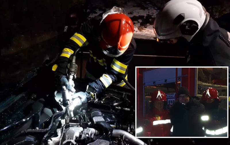 Mașina lui Sorin Ovidiu Bălan a luat foc în mers, chiar în noaptea de Revelion: „Am avut foarte mare noroc. Mașina este de dat la fiare vechi”